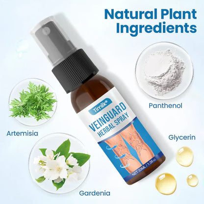Spray à base de plantes Timilk® VeinGuard - ✅ Cliniquement prouvé pour éliminer les varices en seulement 7 jours !