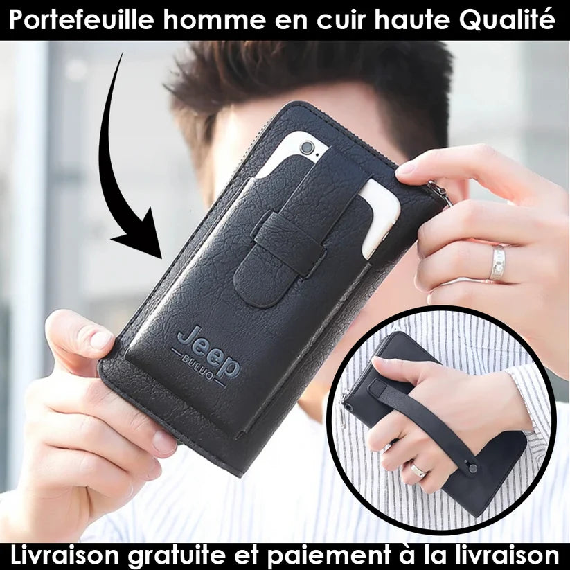 PORTEFEUILLE HOMME CLASS SIMILI CUIR