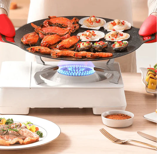Grilloir - Braise poisson, viande, crabe, gambas, brochette sans fumé (SUPER PROMO - Stock presqu'épuisé)